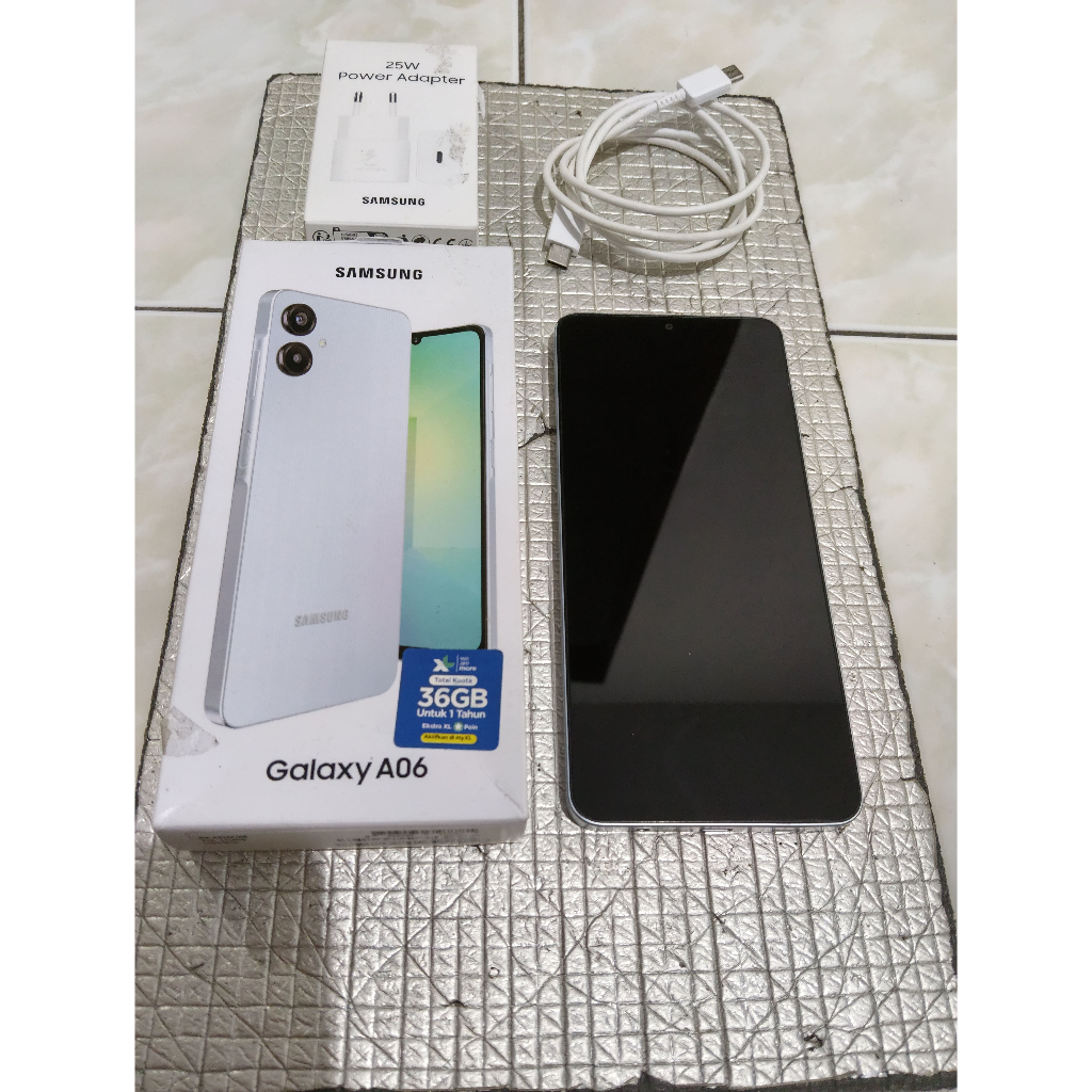 samsung galaksi a06 4gb 128 masih mulus jarang pakai