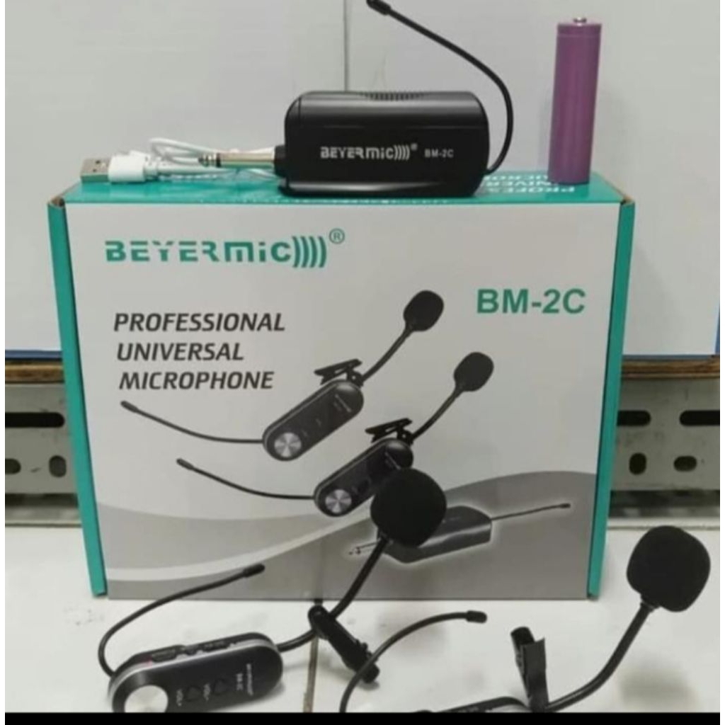 Mic wireless beyermic bm 2c/ mic headset/bando c2