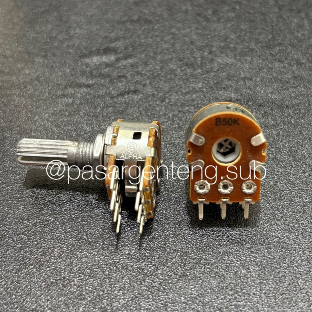 potensio stereo alpha 50K 100K