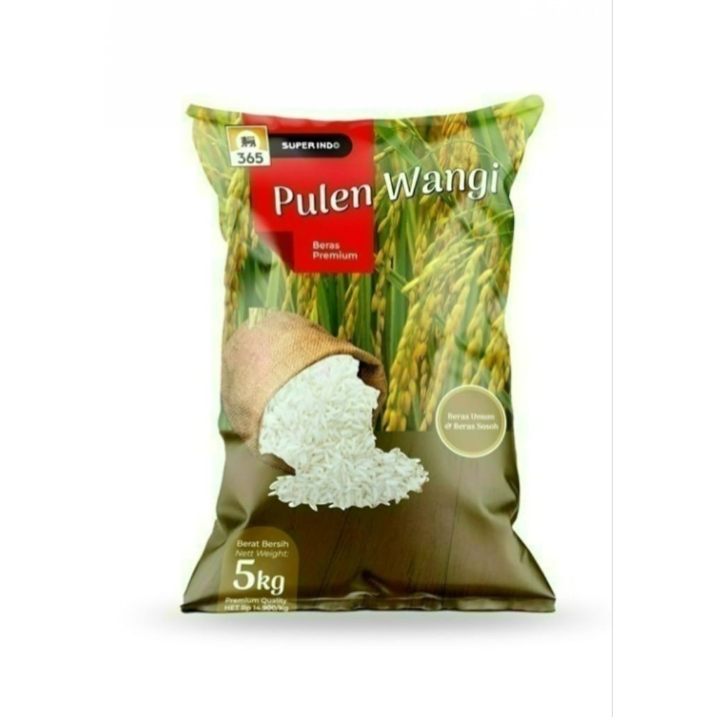 Superindo Beras Pulen Wangi 5 kg