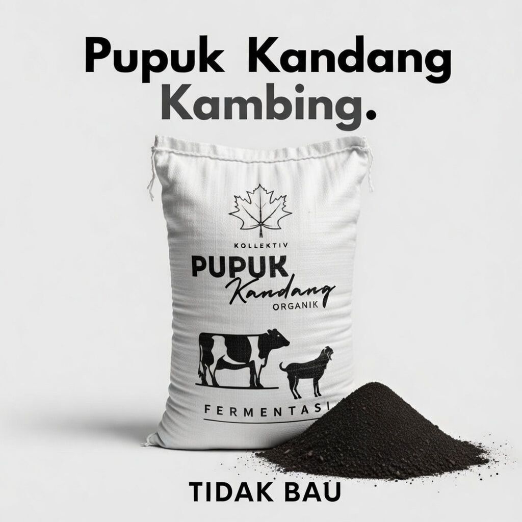 Pupuk Kandang Kambing Fermentasi - Kohe 5Kg