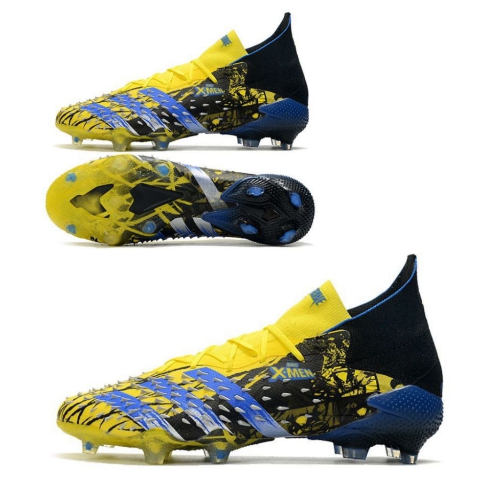 Sepatu Bola @didas Predator Freak 1 FG Marvel X-Men Wolverine