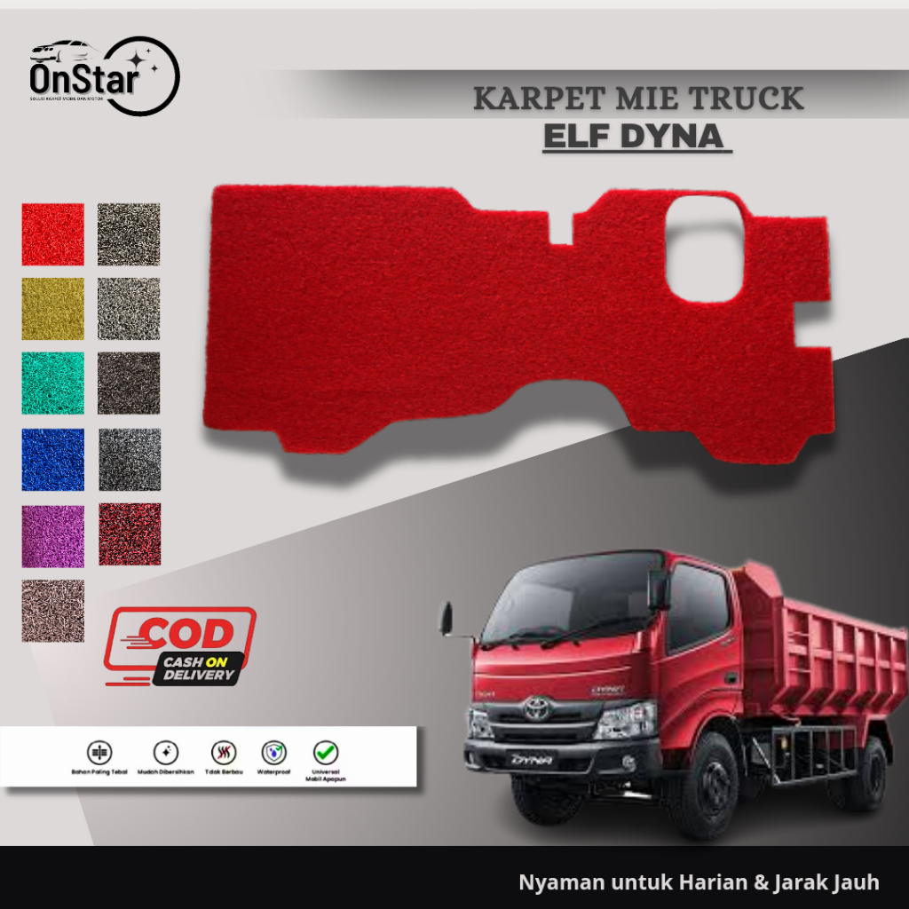 KARPET MIE TRUCK ELF DYNA