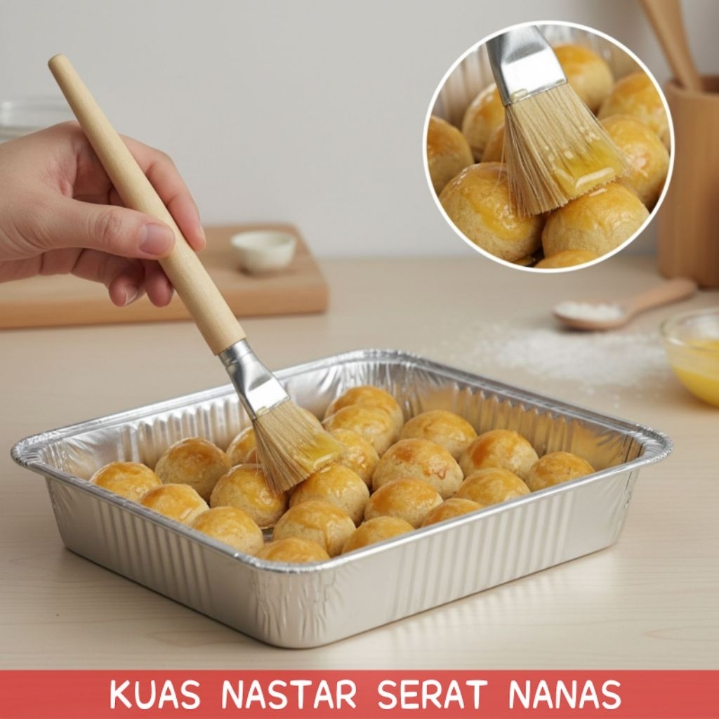 Kuas Oles Nastar Kuas Serat Nanas Halal