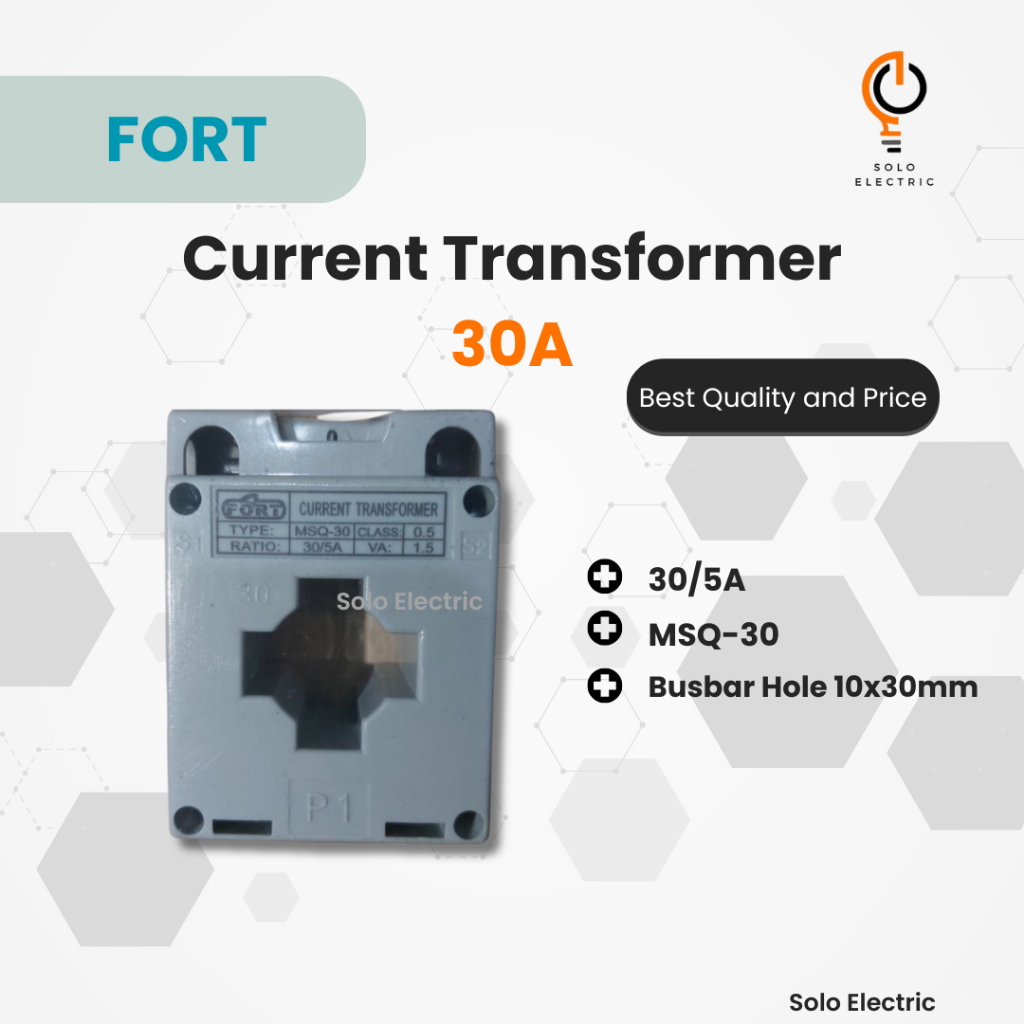 CURRENT TRANSFORMER 30A / CT 30A / 30/5A