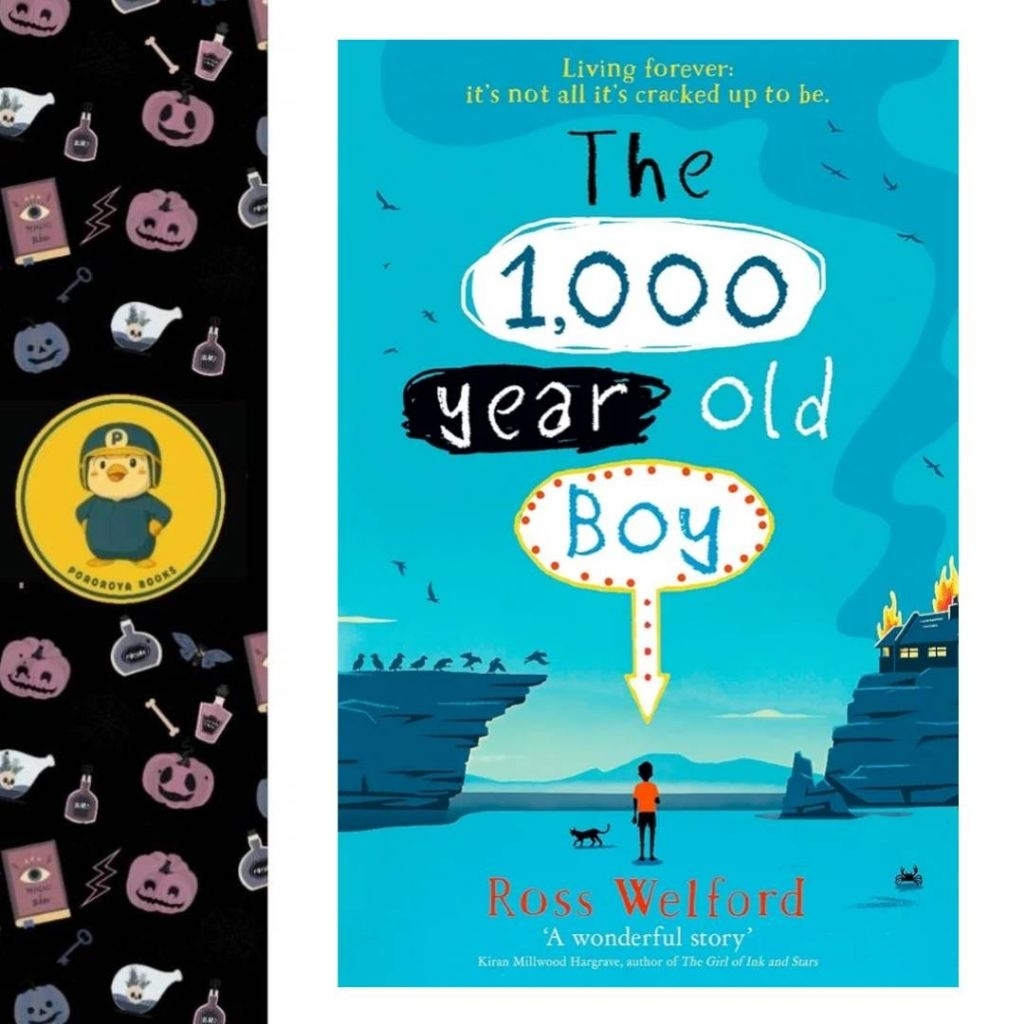 100% ORI Novel THE 1000 YEAR OLD BOY Ross Welford Paperback English Children Book Buku Anak Novel An