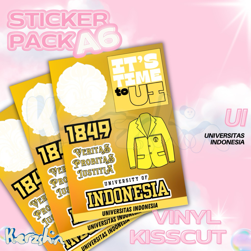 Stiker Universitas - UI