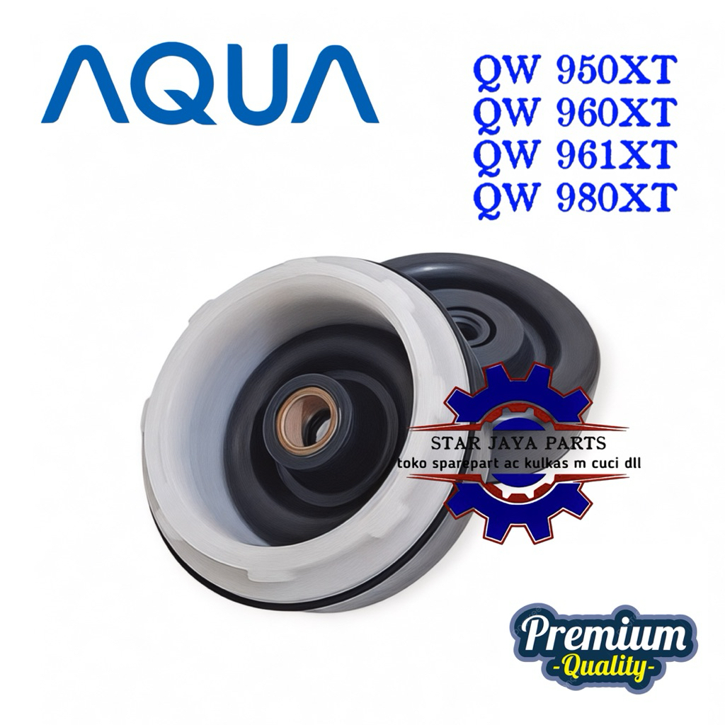 Seal Pengering 14mm AQUA JAPAN 7-8Kg QW950XT 960XT 961XT 980XT Sil Pengering Mesin Cuci AQUA 2 Tabun