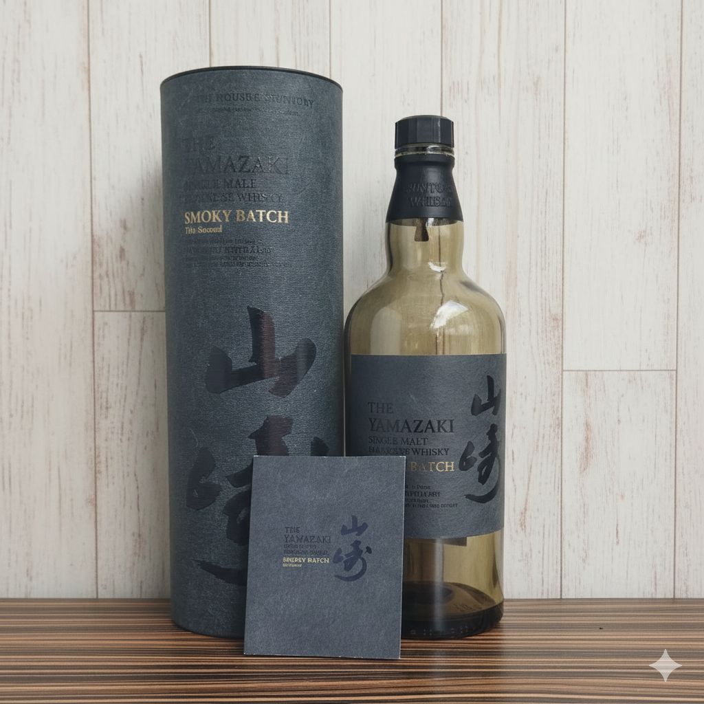Botol Kosong Yamazaki Smoky Batch The Second 700ml + Box