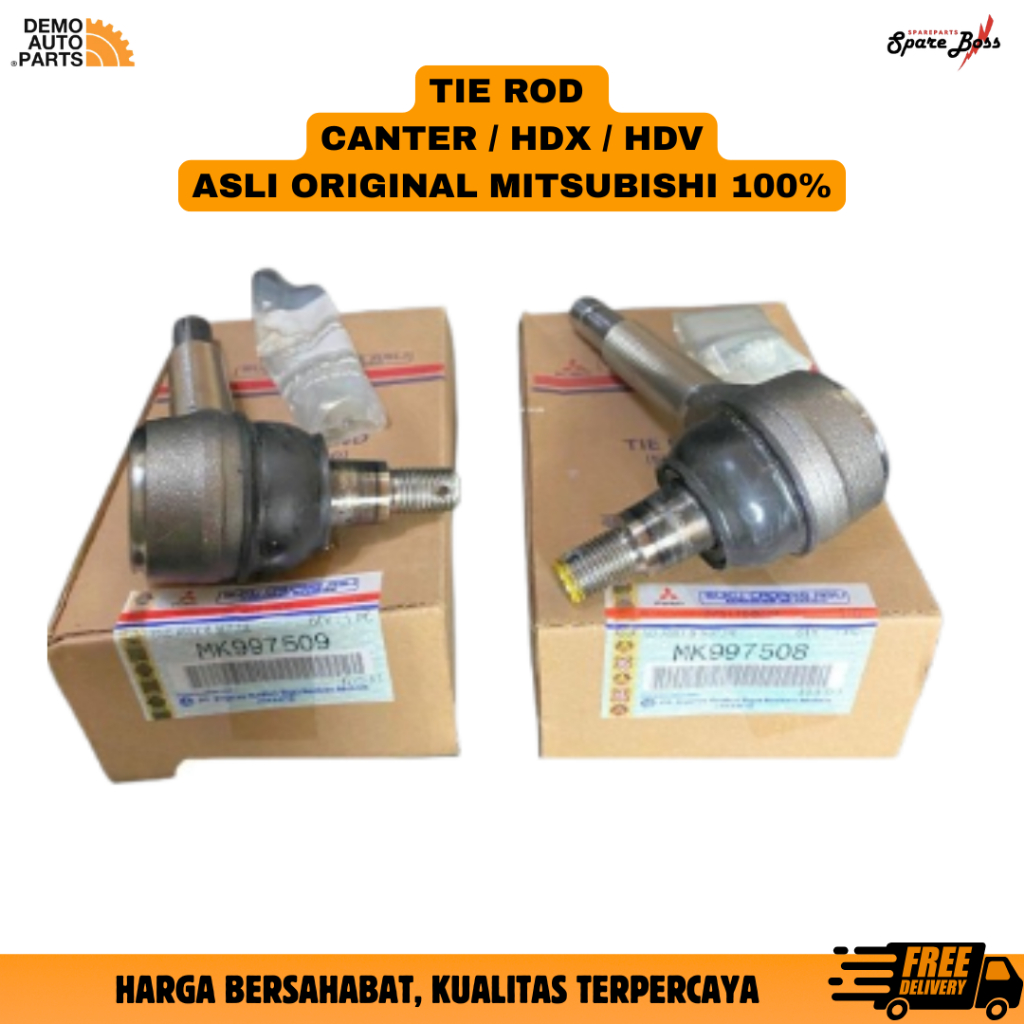 TIE ROD CANTER / HDX ORISINIL 100% MITSUBISHI TIEROD TEROD ORIGINAL CANTER 125 HDX MK997508/MK997509