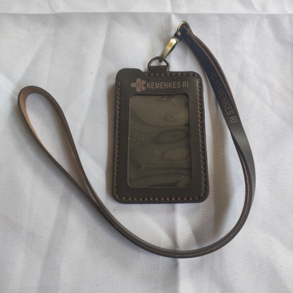 Lanyard Kulit Kemenkes RI