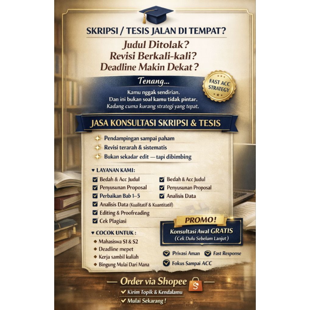 Jasa Konsultasi Skripsi Tesis