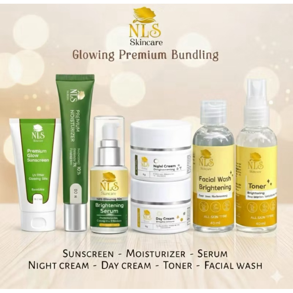 PRELOVE NLS skincare bpom paketan wajah nls skincare glowing