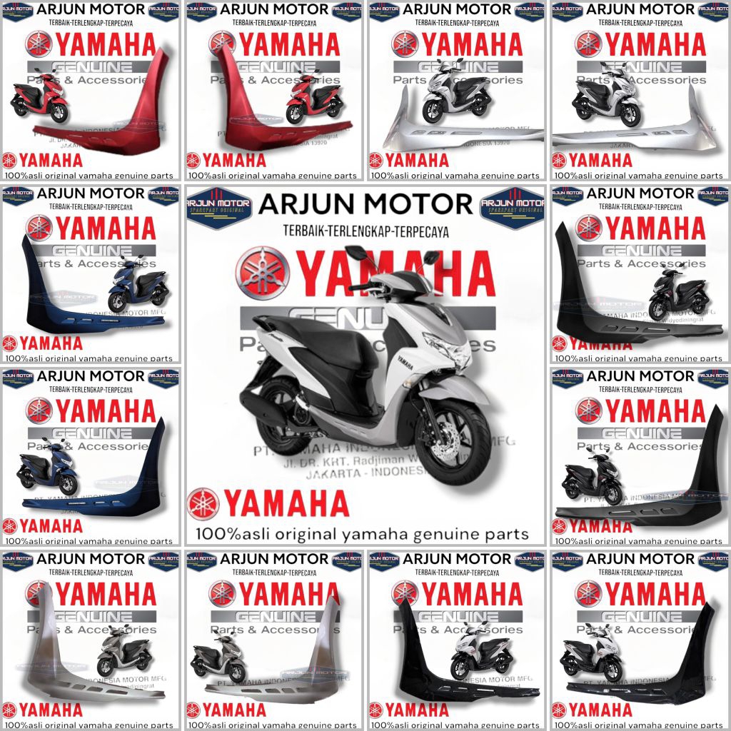 dek samping kanan kiri freego 125 free go 125 lama original yamaha B5D-F171M-00 B5D-F171L-00