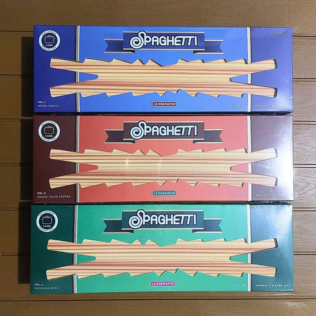 [SEALED] LE SSERAFIM Spaghetti Album Photobook Official