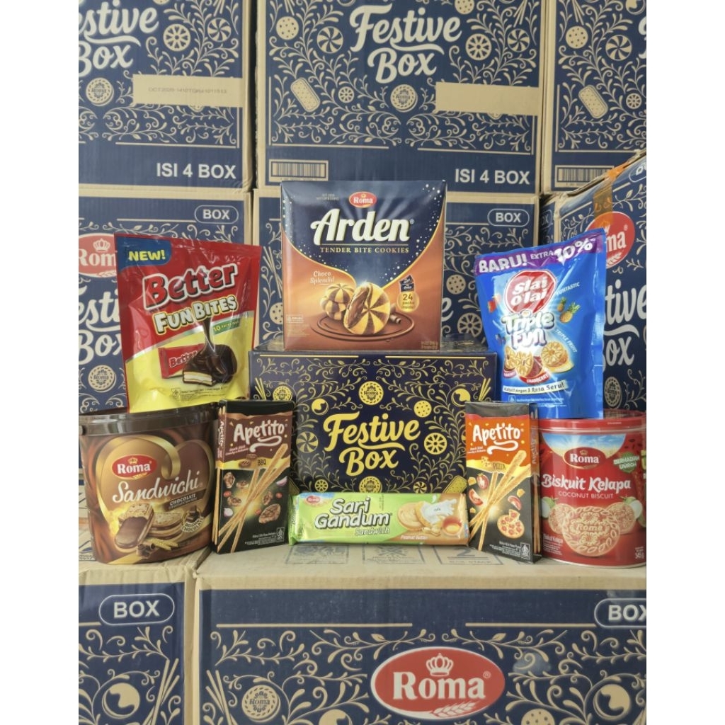 hampers kue dan Snack paket Mayora