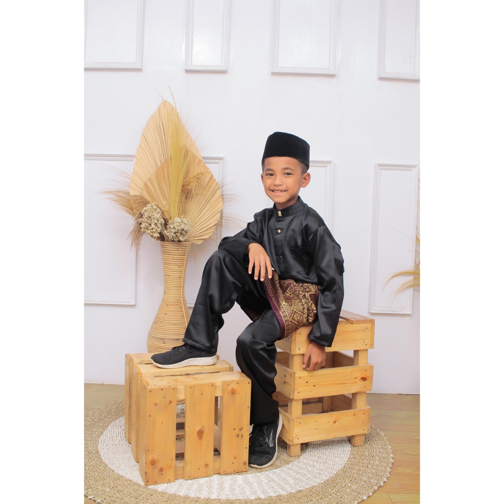 1 stell baju melayu anak laki2 NEW COLOUR TREND 2024