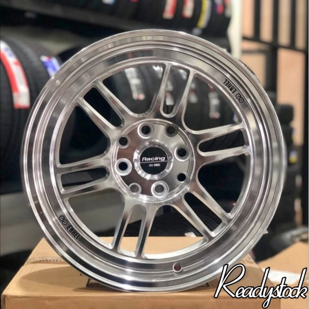 velg enkei rpf1 ring 15 lebar 7 et 41 velg racing r15 avanza Xenia velg mobil ring 15 velg Swift kij