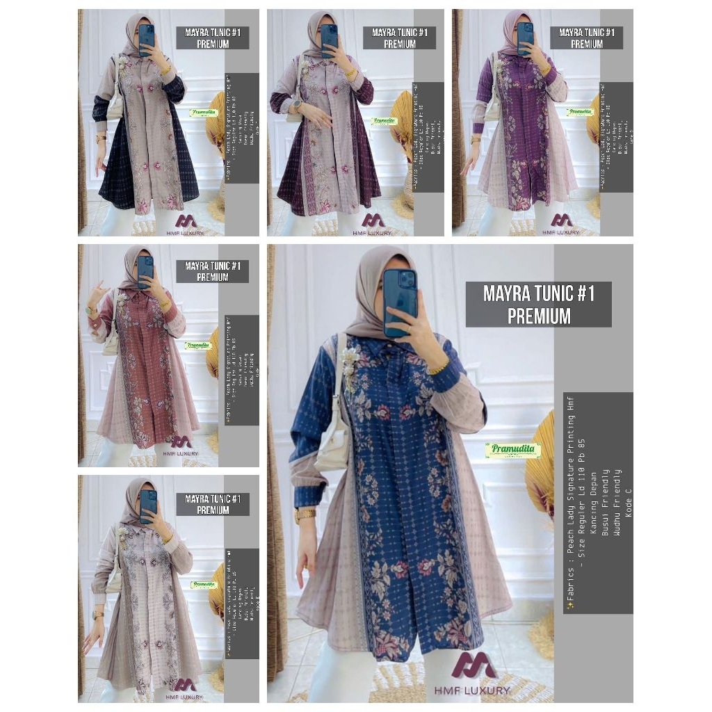 Tunic Premium|Anggun Tunic#1|Mayra Tunic|Tunik