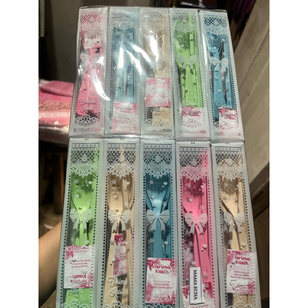 Sendok Garpu Set Suvenir