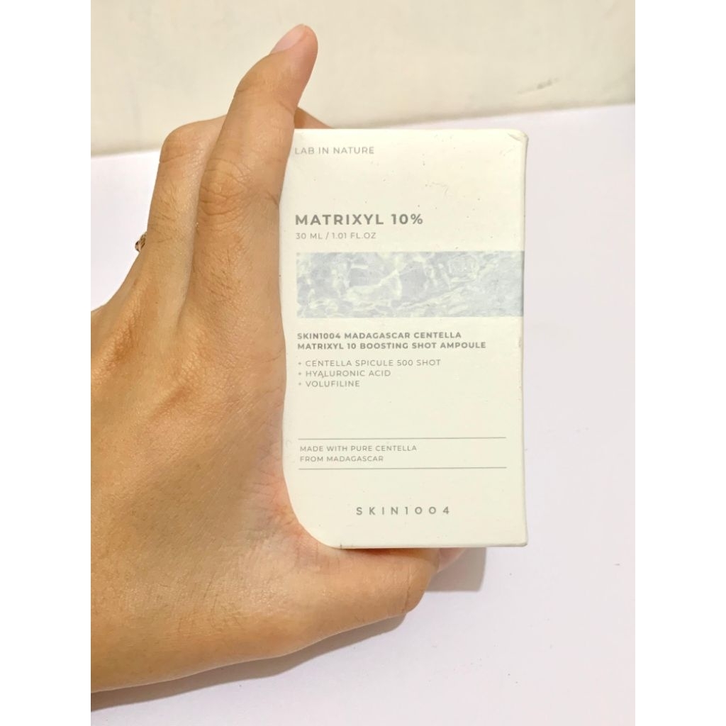 skin1004 Madagascar centella matrixyl 10 boosting shot ampoule