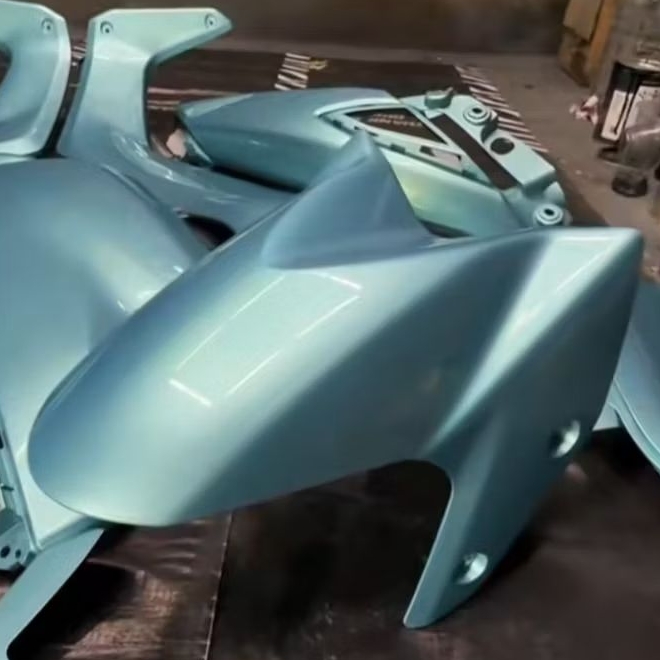 cat motor warna VERDE SILVER cat pu # cat motor • cat mobil • cat otomotif•