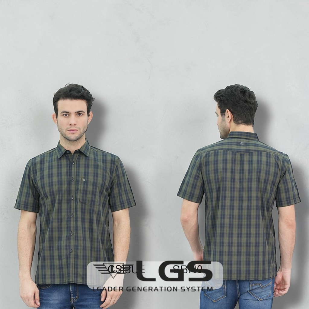 CSH.270.S1196.230 .KEMEJA LGS.KEMEJA PENDEK CASUAL PRIA.KEMEJA LGS REGULER FIT.