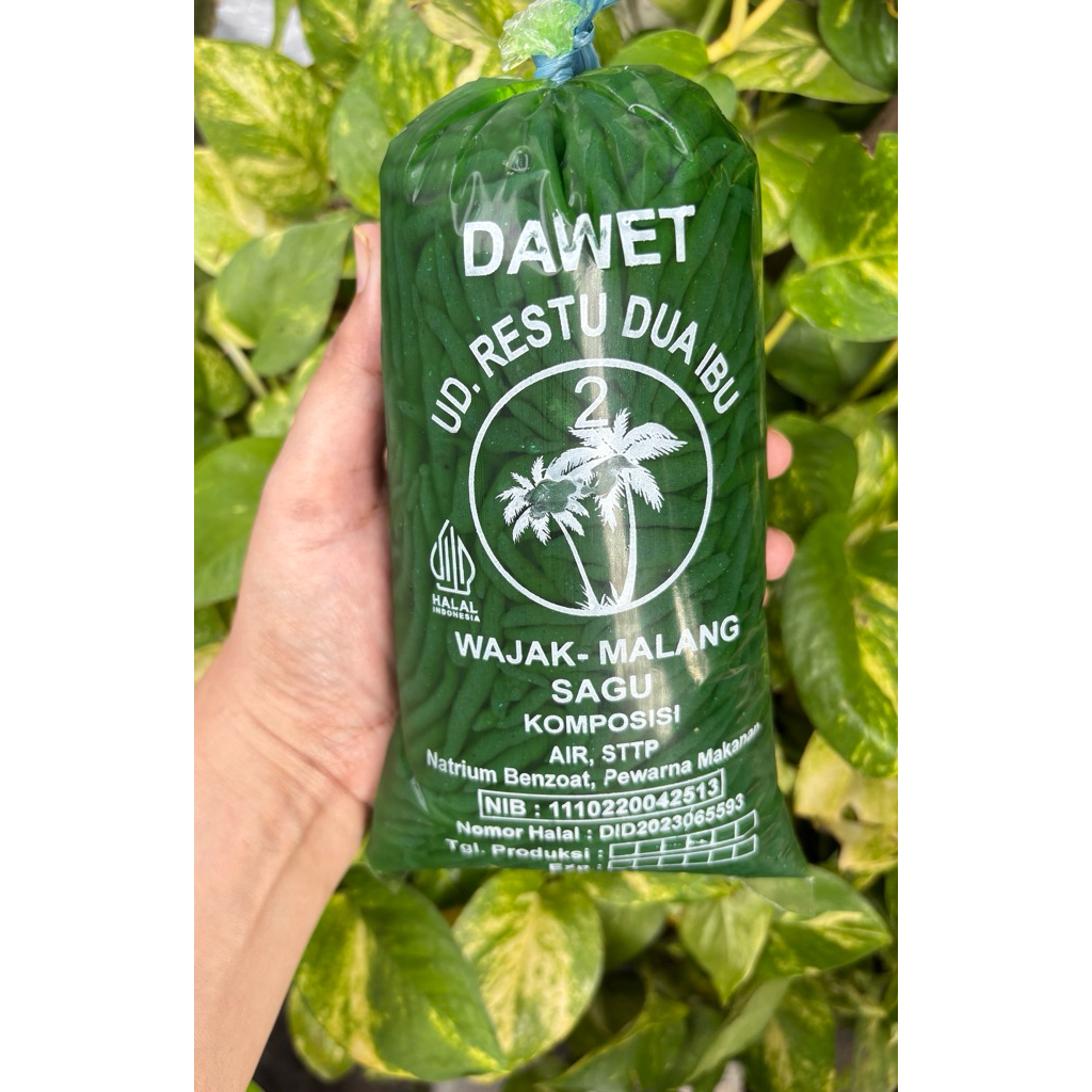 Dawet Sagu hijau -+700gram