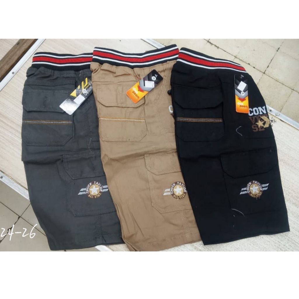 Celana Pendek Kempol Premium Anak/Celana Pendek Cargo anak usia 7-13 thn