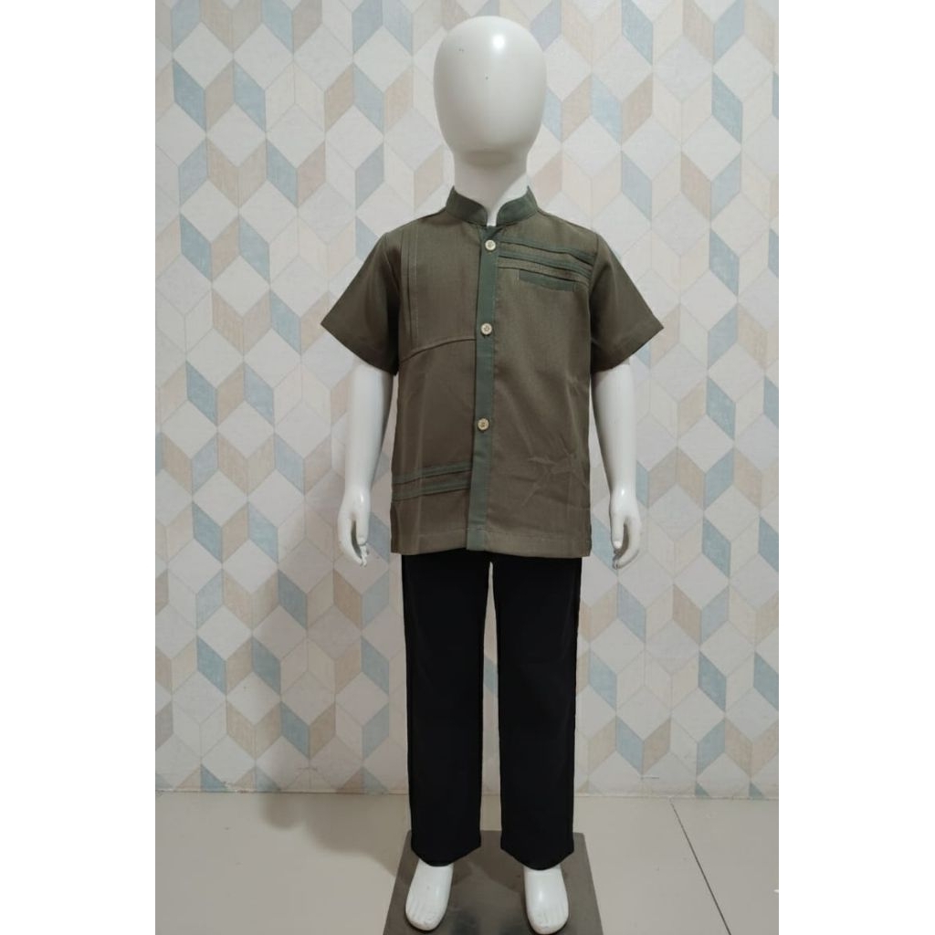 Baju Koko Anak Rauna