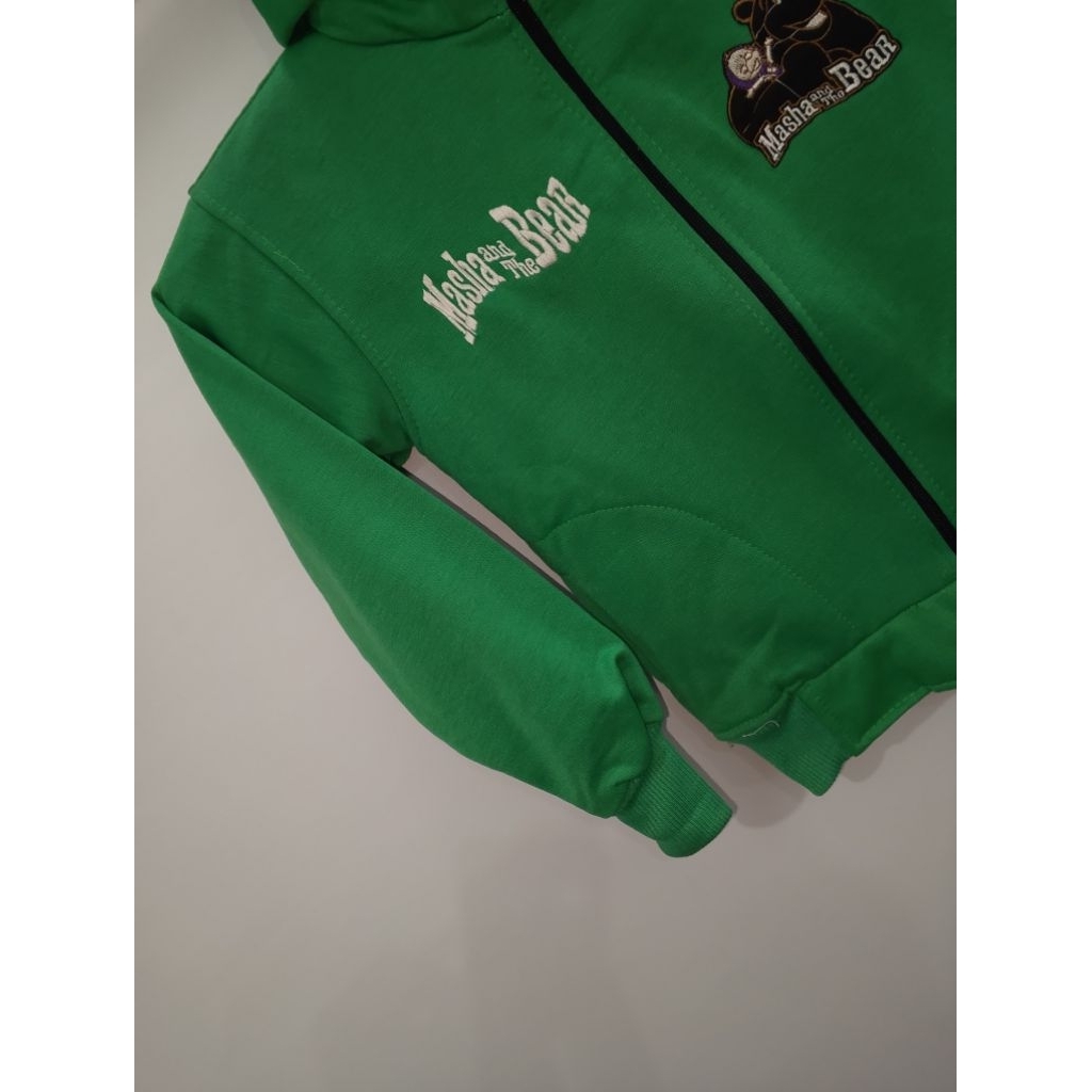 jaket Hoodie double resleting unisex - Hoodie anak anak