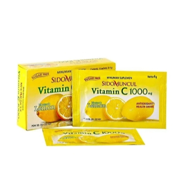 Sidomuncul Vitamin C 1000mg (minuman serbuk) isi 6Sachet