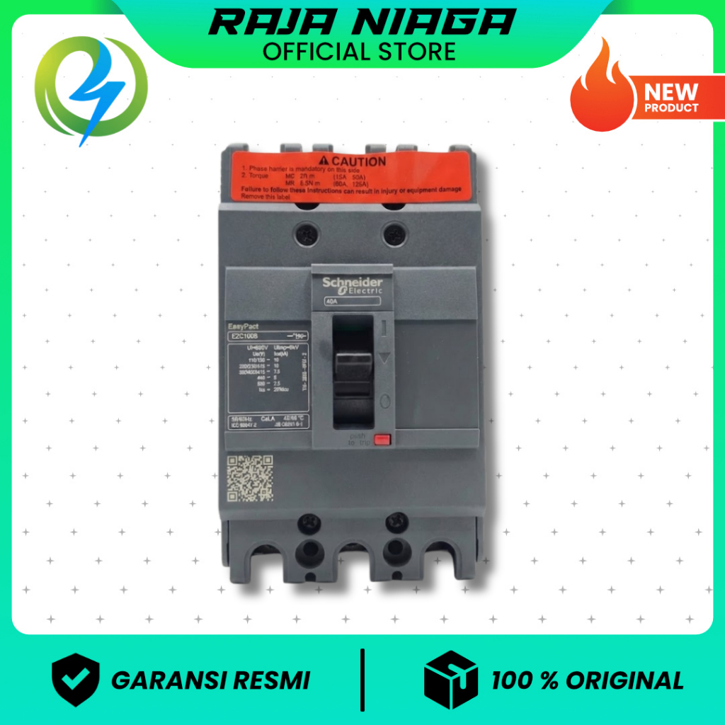 Mccb 3p 40a Schneider