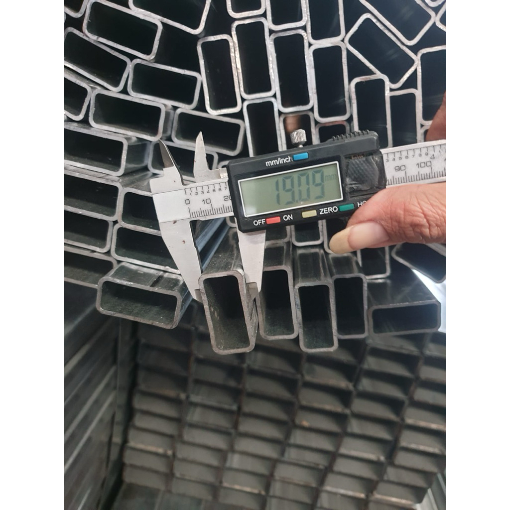 Holo 20x40 full galvanis x 2mm full / Hollow Galvanis 20x40 x 2mm