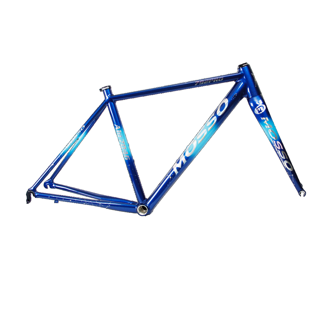 Frame Roadbike MOSSO 792 PRO 700C Rim Brake Cereluan blue