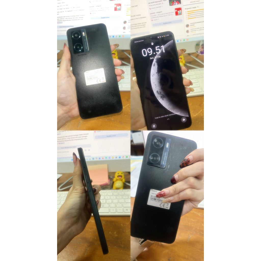 oppo a77s second batangan