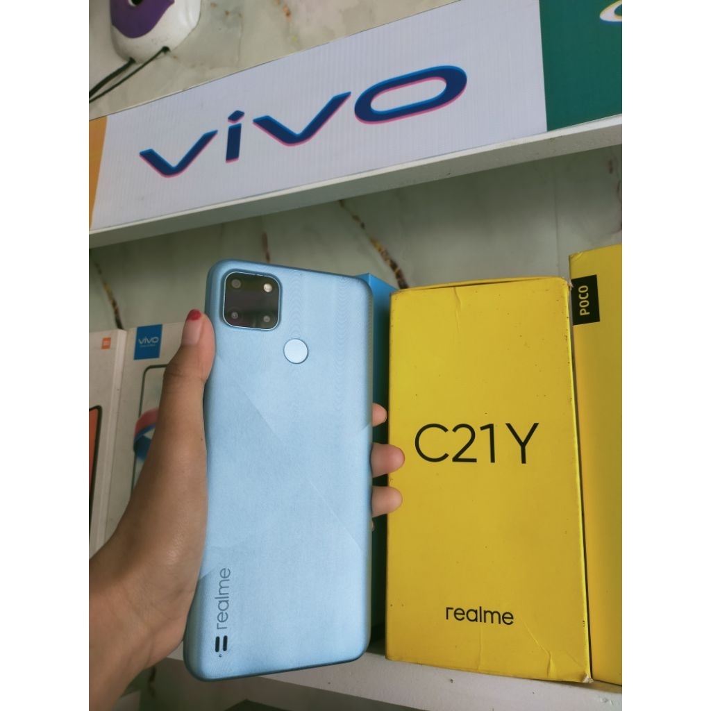 REALME C21Y RAM 4/64 GB ORI SEGEL