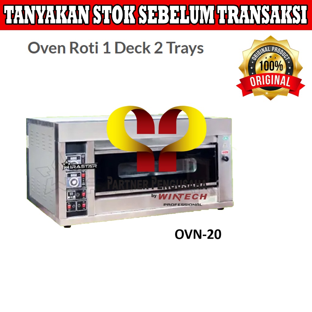 Wirastar OVN-20 Gas Baking Oven - Oven Gas Pemanggang Roti Kue