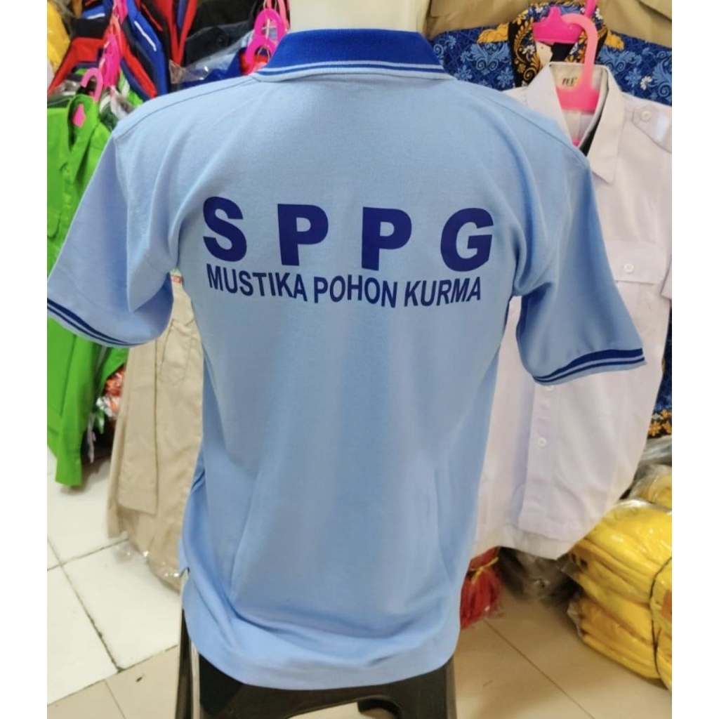 KAOS SPPG. KAOS BGN. SERAGAM SPPG