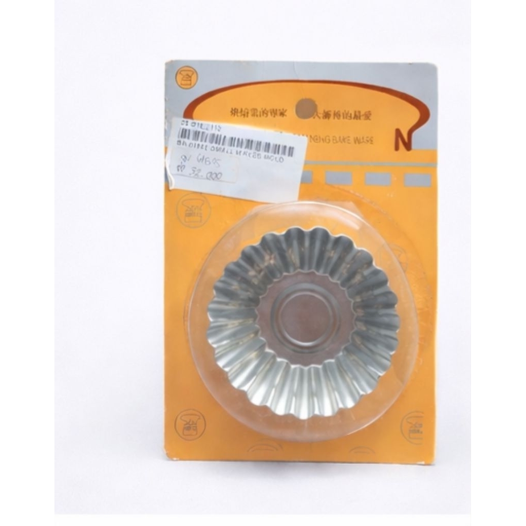 Cetakan Egg Tart Gelombang