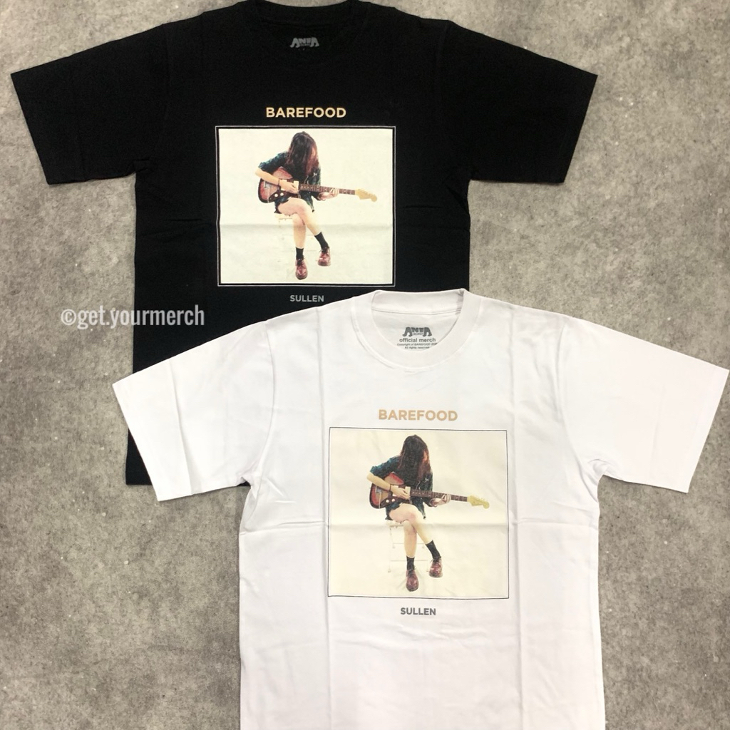 Barefood - Sullen Tshirt - Black / White