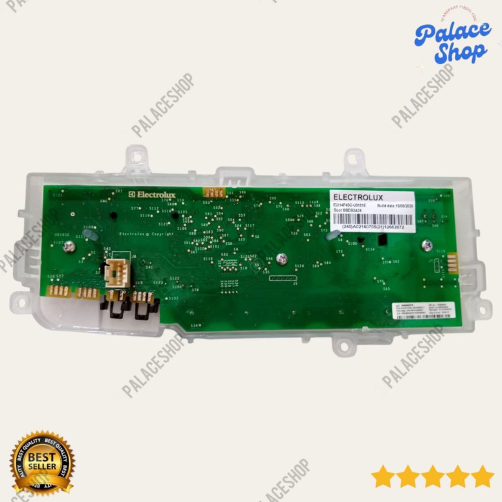 PCB Display Mesin Cuci Electrolux EWF8005EQWA & EWF9025DQWA Original Asli New