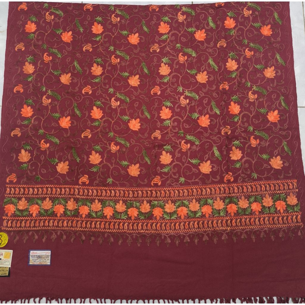 SORBAN KASHMIRI SULAM MOTIF AKAR WARNA PUTIH. SURBAN TERMURAH AGEN SURBAN SORBAN TERMURAH. SORBAN KA