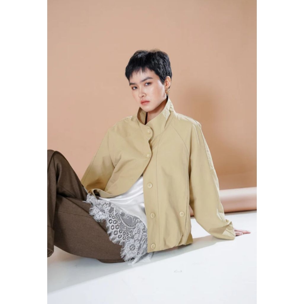 This Is April, Rachel Jaket Outer Khaki (ORI)