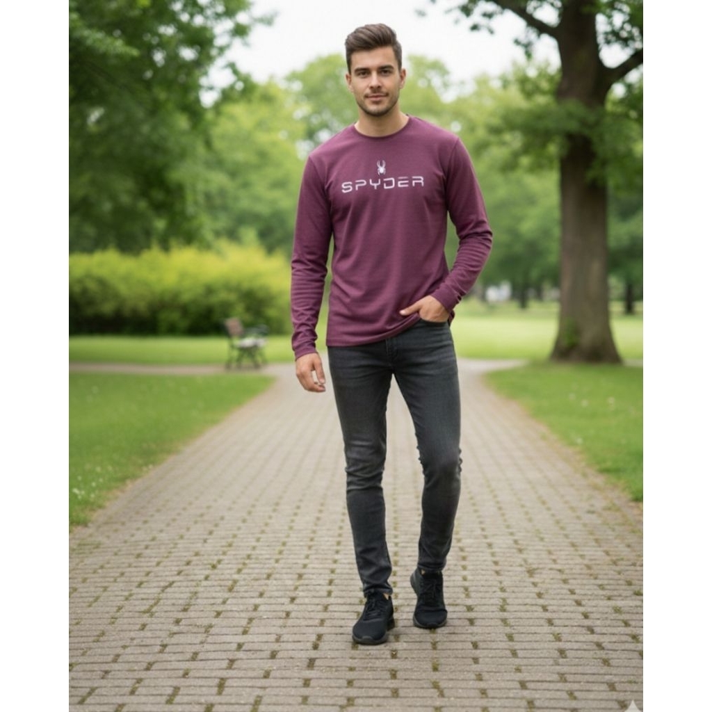 Kaos Jersey Brand Spyder