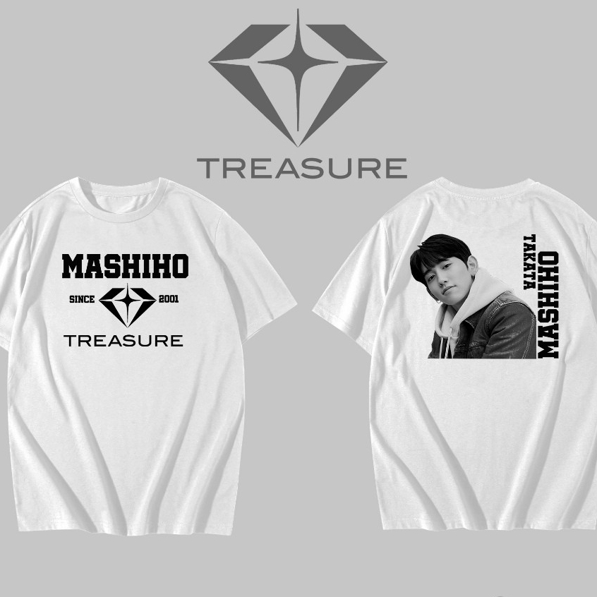 KAOS TAKATA MASHIHO TREASURE / TSHIRT TREASURE / KAOS KPOP / FANSMERCH
