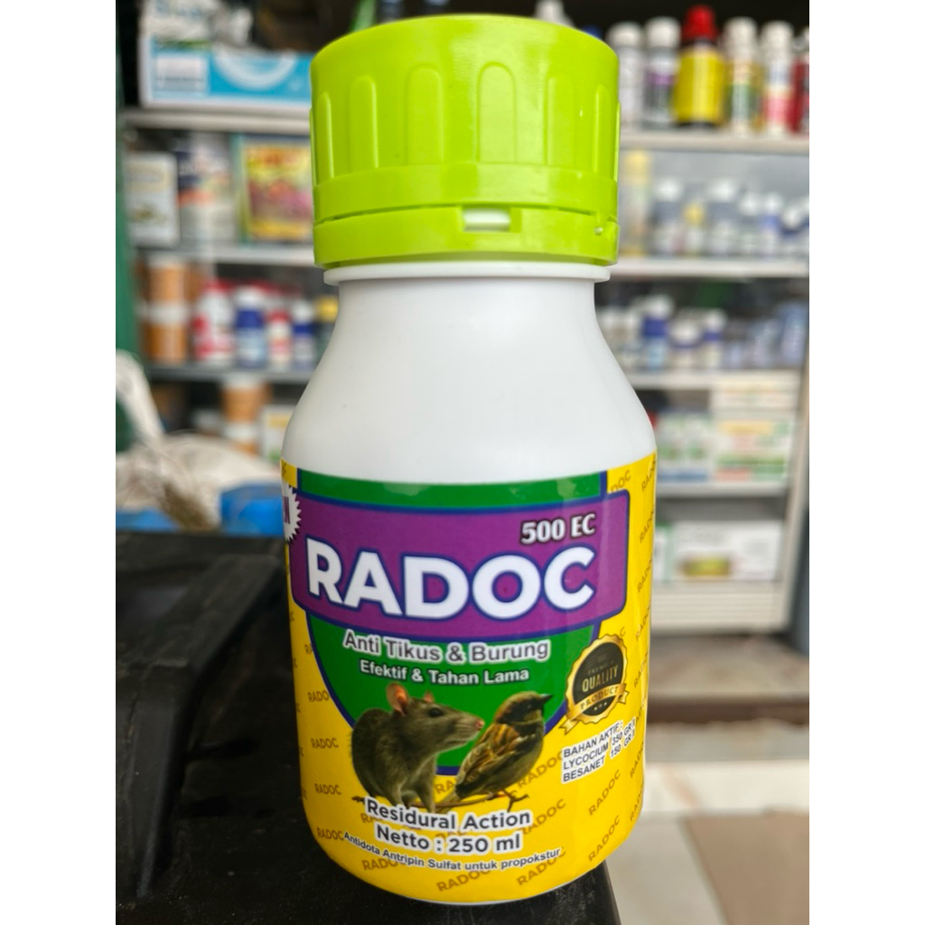radoc pengusir tikus dan burung, racun tikus, racun burung