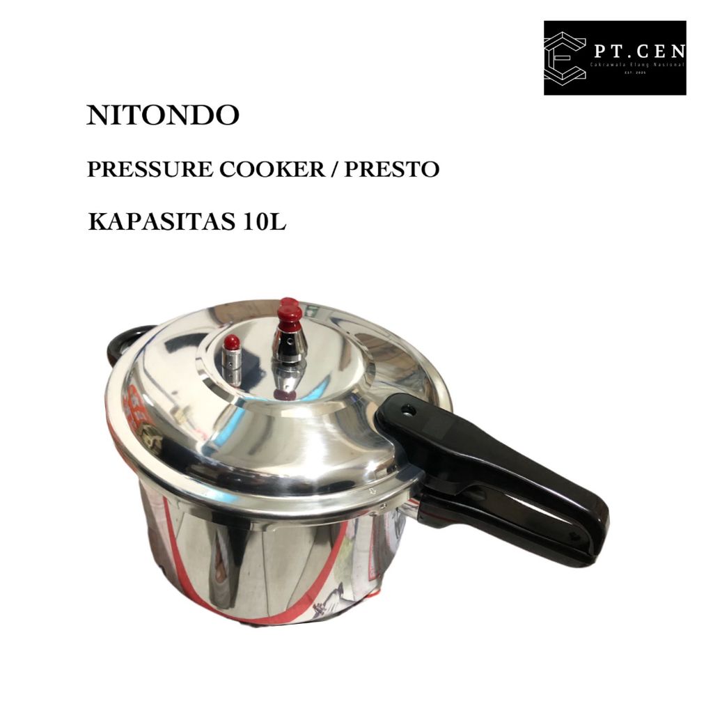 PRESSURE COOKER NITONDO / PRESTO 10 Liter