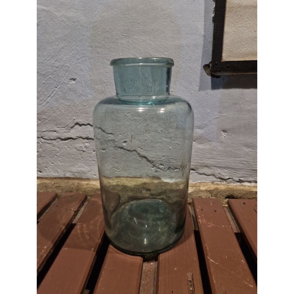 Botol Vas bunga Vintage Cina Lawas Kuno Murah Nego Antik 25cm