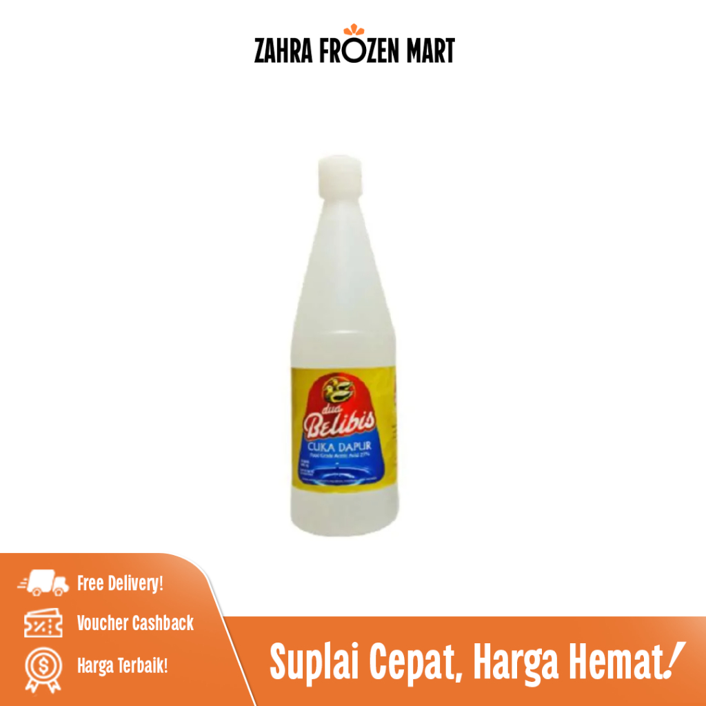 Cuka Dapur 650ml - Zahra Frozen Mart